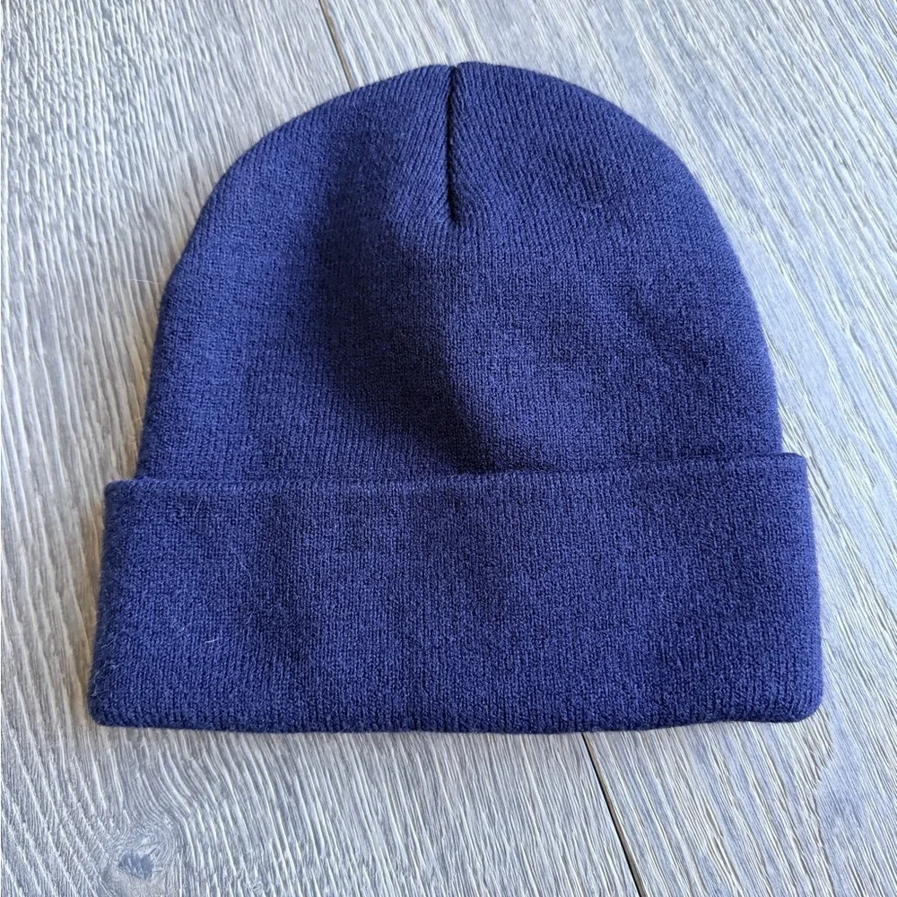 Youth NFL Dallas Cowboys Embroidered Star Logo Cuffed Beanie in Navy